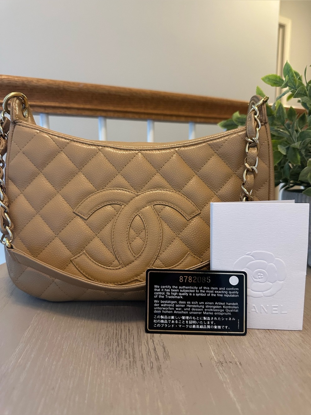 SOLD ♥️ Chanel Vintage Shoulder Bag - Caviar Leather - Vintage Chanel Hobo Bag - Picture 17 of 17